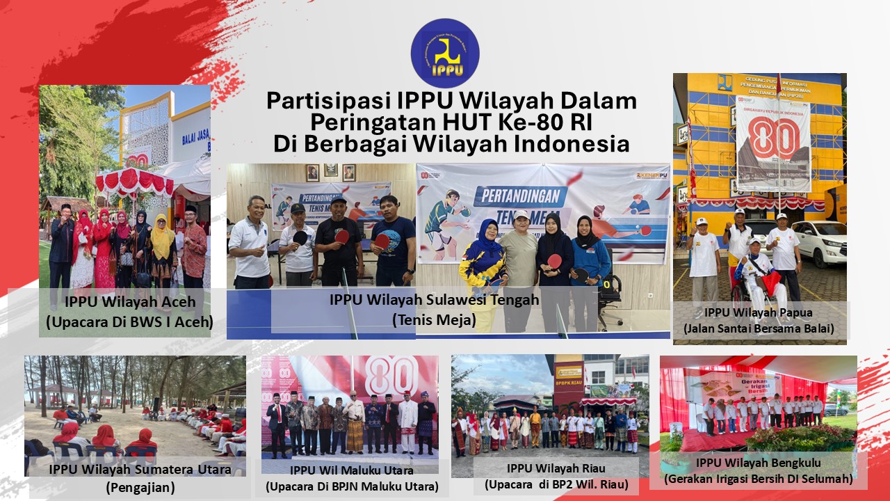 Partisipasi IPPU Wilayah Dalam Peringatan HUT Ke-80 RI  Di Berbagai Wilayah Indonesia