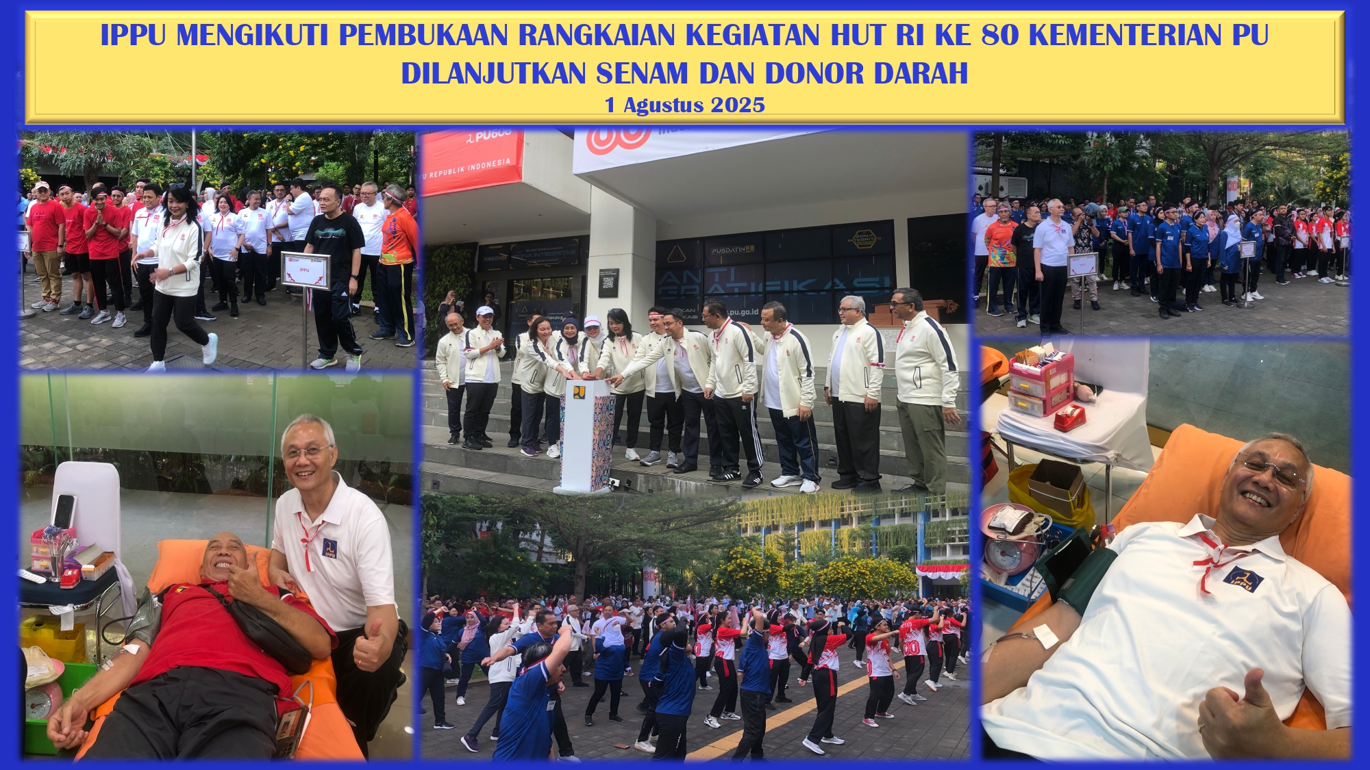 Partisipasi IPPU Dalam Peringatan HUT RI ke 80 Kementerian PU