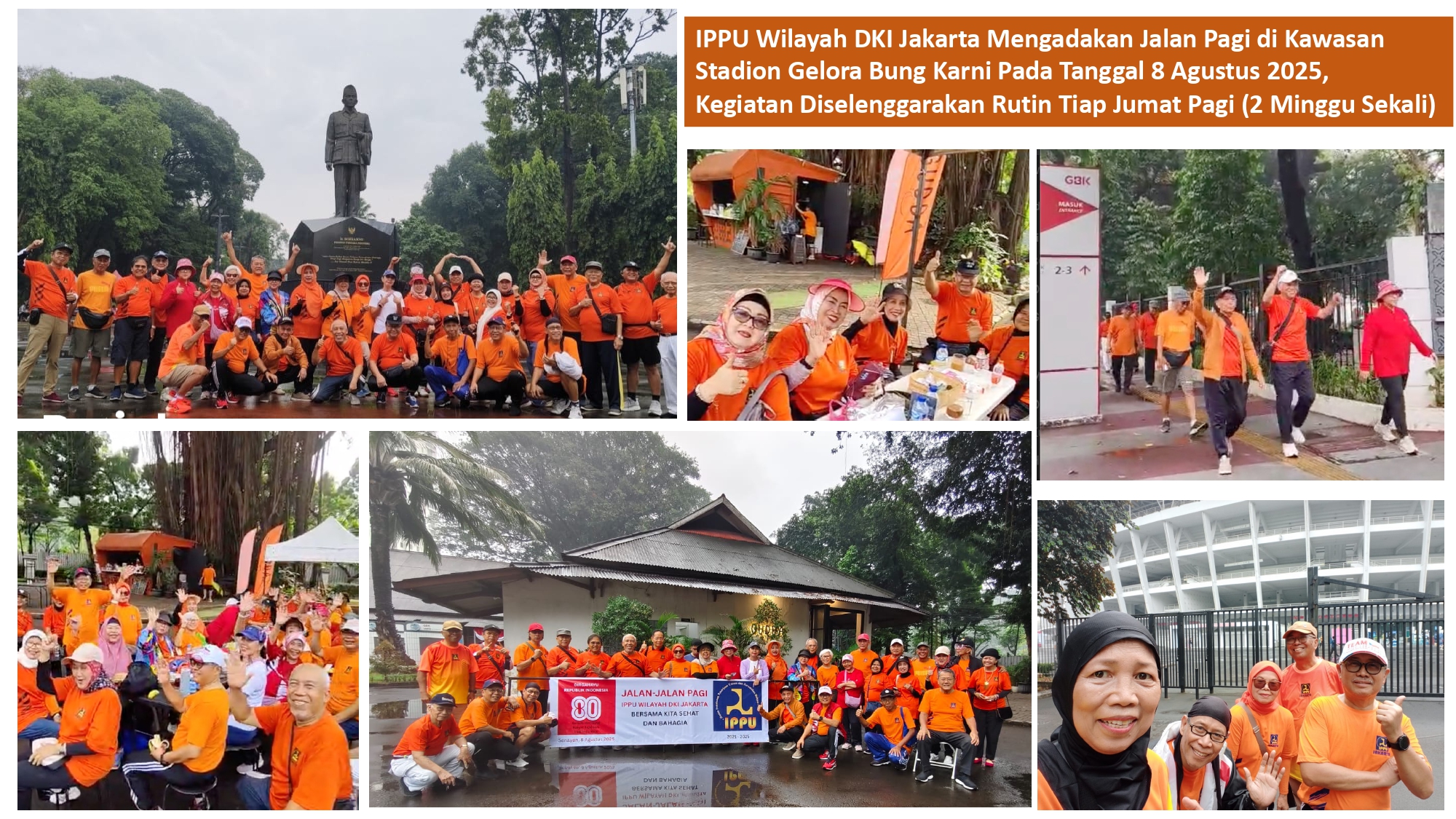 Kegiatan Jalan Pagi IPPU Wilayah DKI Jakarta
